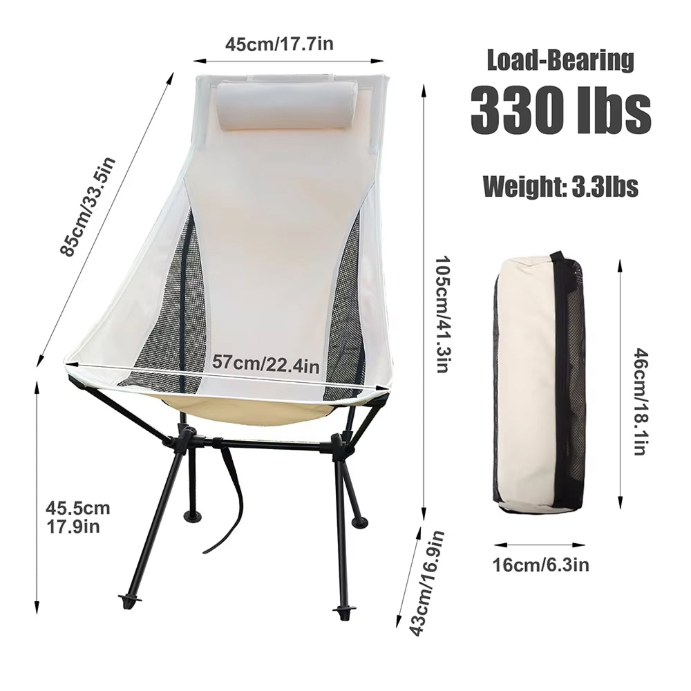 Opvouwbare Compacte Campingstoel | Navando