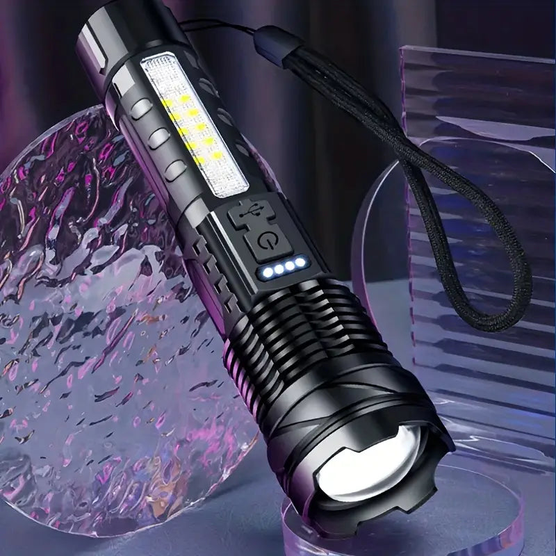 OutdoorVista | Waterdichte oplaadbare zaklamp 5000 lumen 1