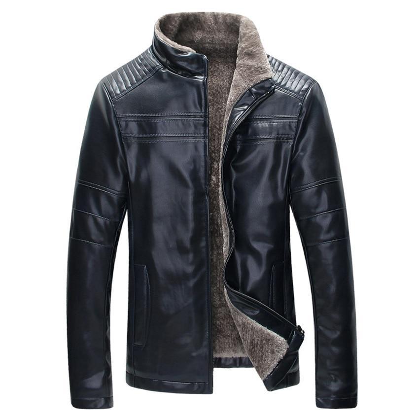 Veste imitation cuir western pour hommes - tendance sur mesure et résistante à l’eau