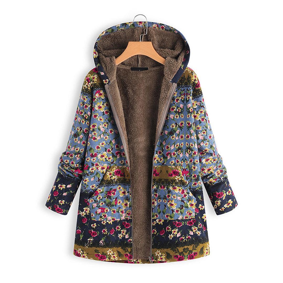 Lilian - Manteau Teddy avec Capuche pour Femme