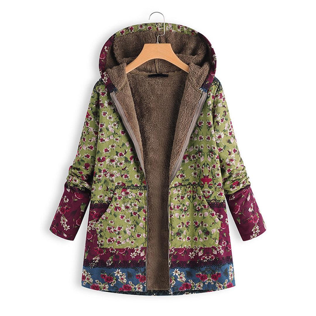 Lilian - Manteau Teddy avec Capuche pour Femme