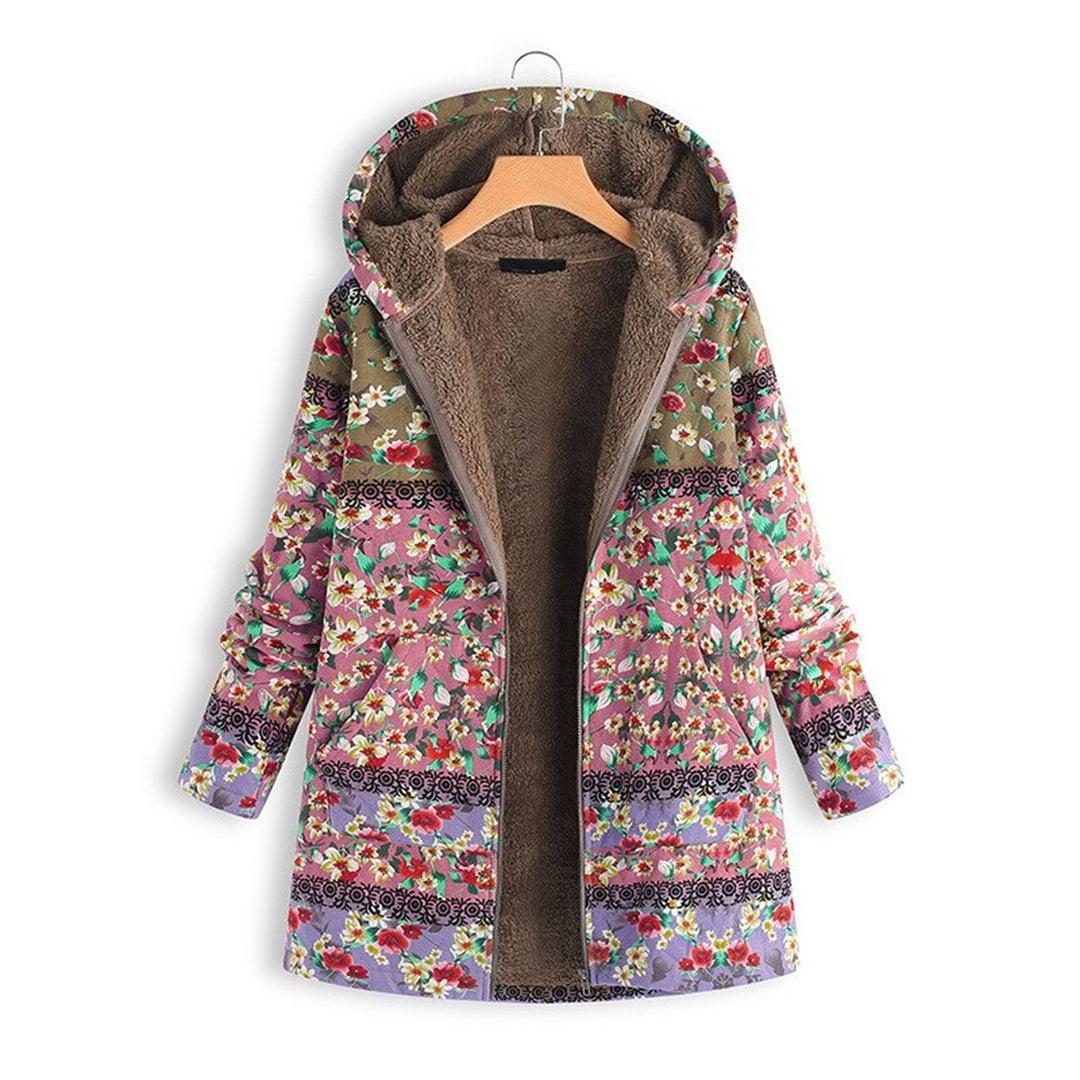 Lilian - Manteau Teddy avec Capuche pour Femme