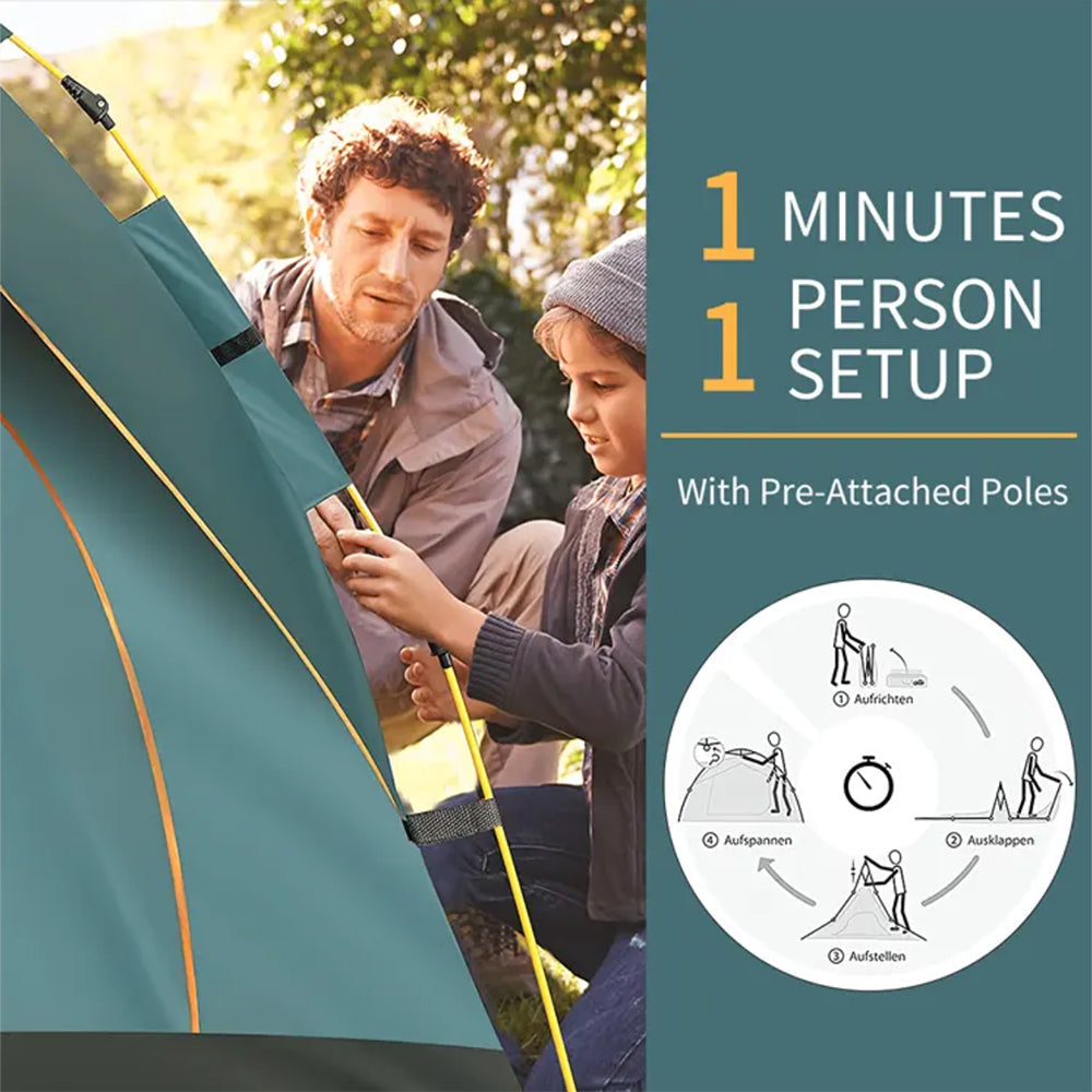 Quick-Up | Weerbestendige tent voor 3-8 personen 4