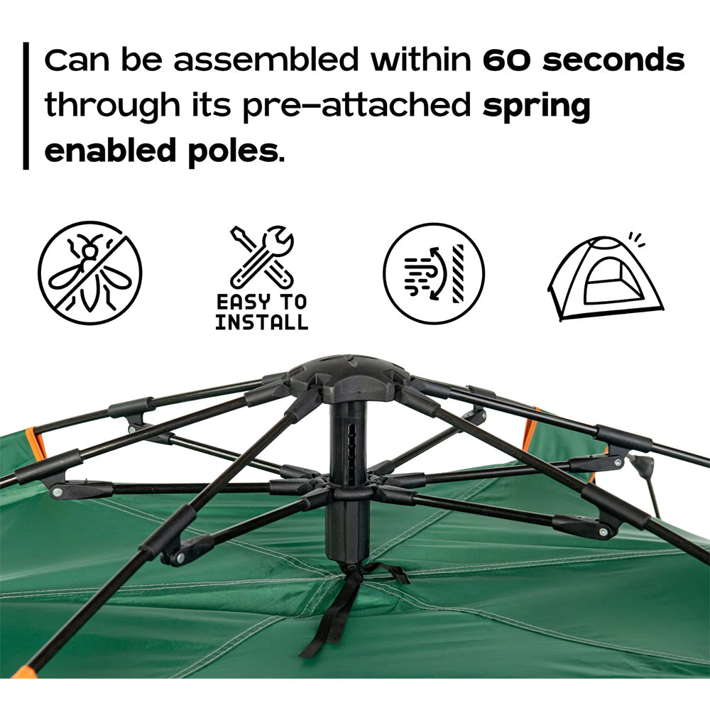 Quick-Up | Weerbestendige tent voor 3-8 personen 7