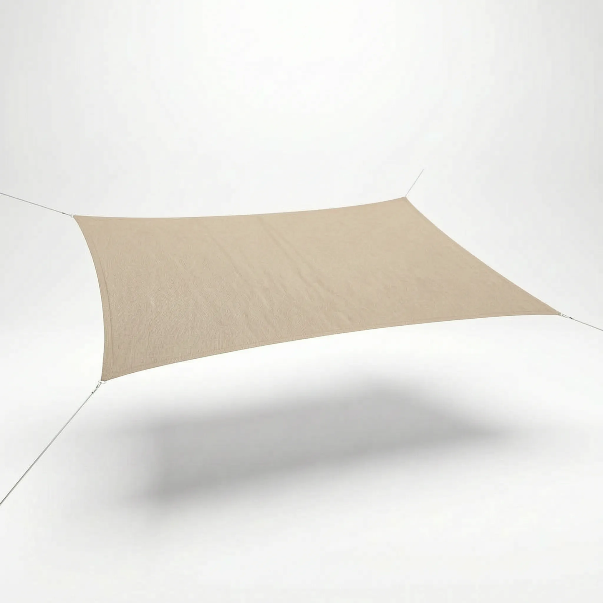 Rechthoekig Modern Vormgegeven Schaduwdoek | Navando