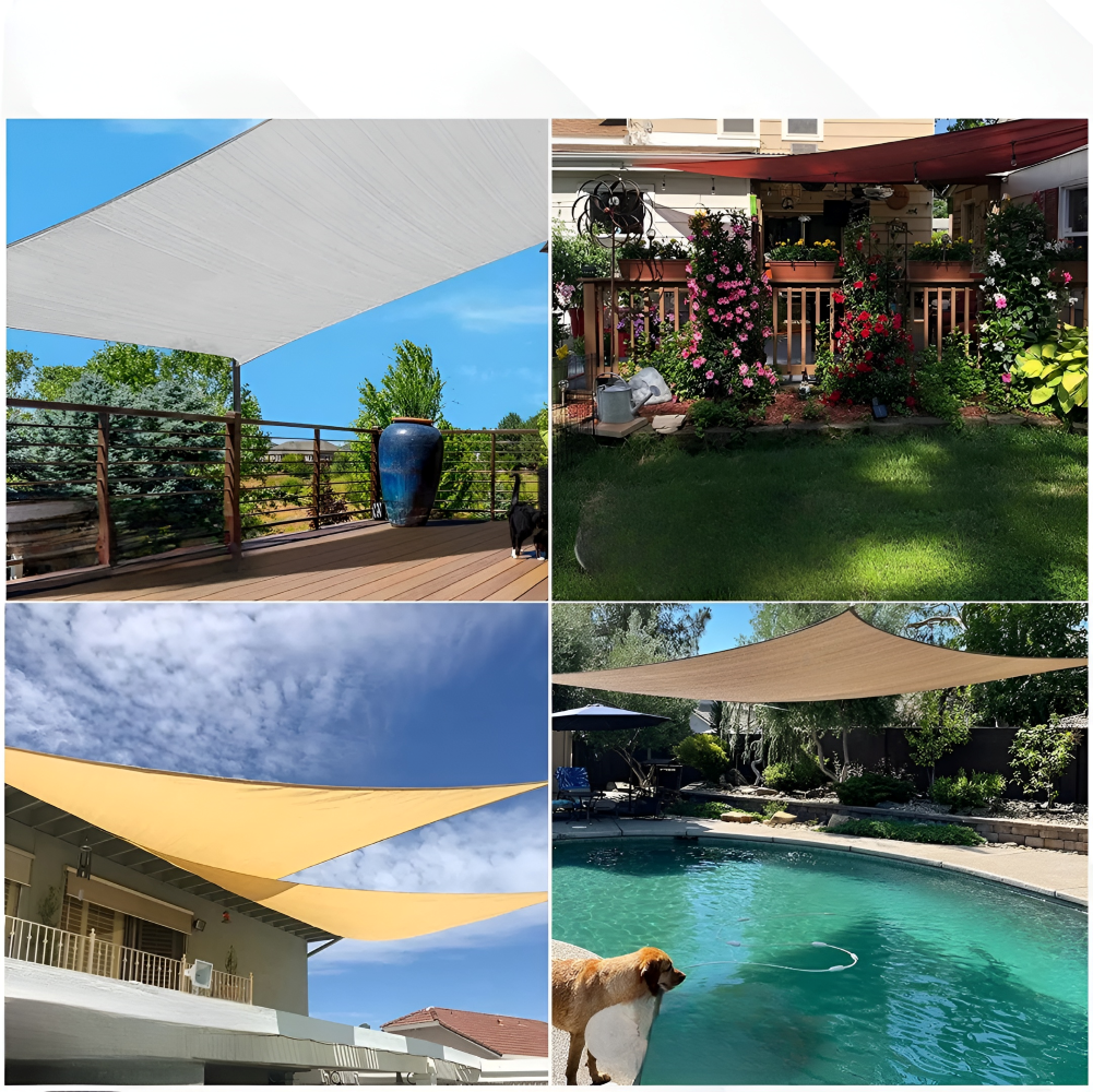 Rechthoekig Outdoor Schaduwdoek | Navando