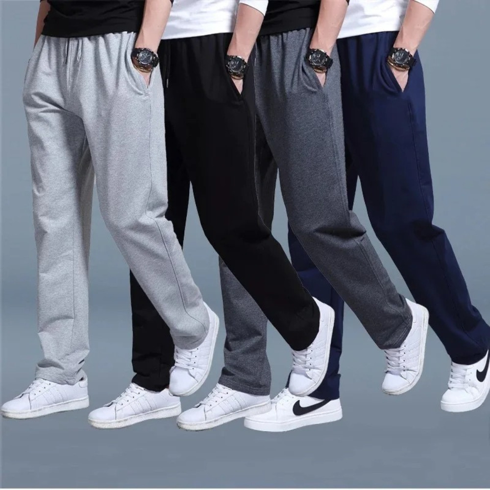 Relaxte Joggingbroek Met Rechte Pasvorm | Navando
