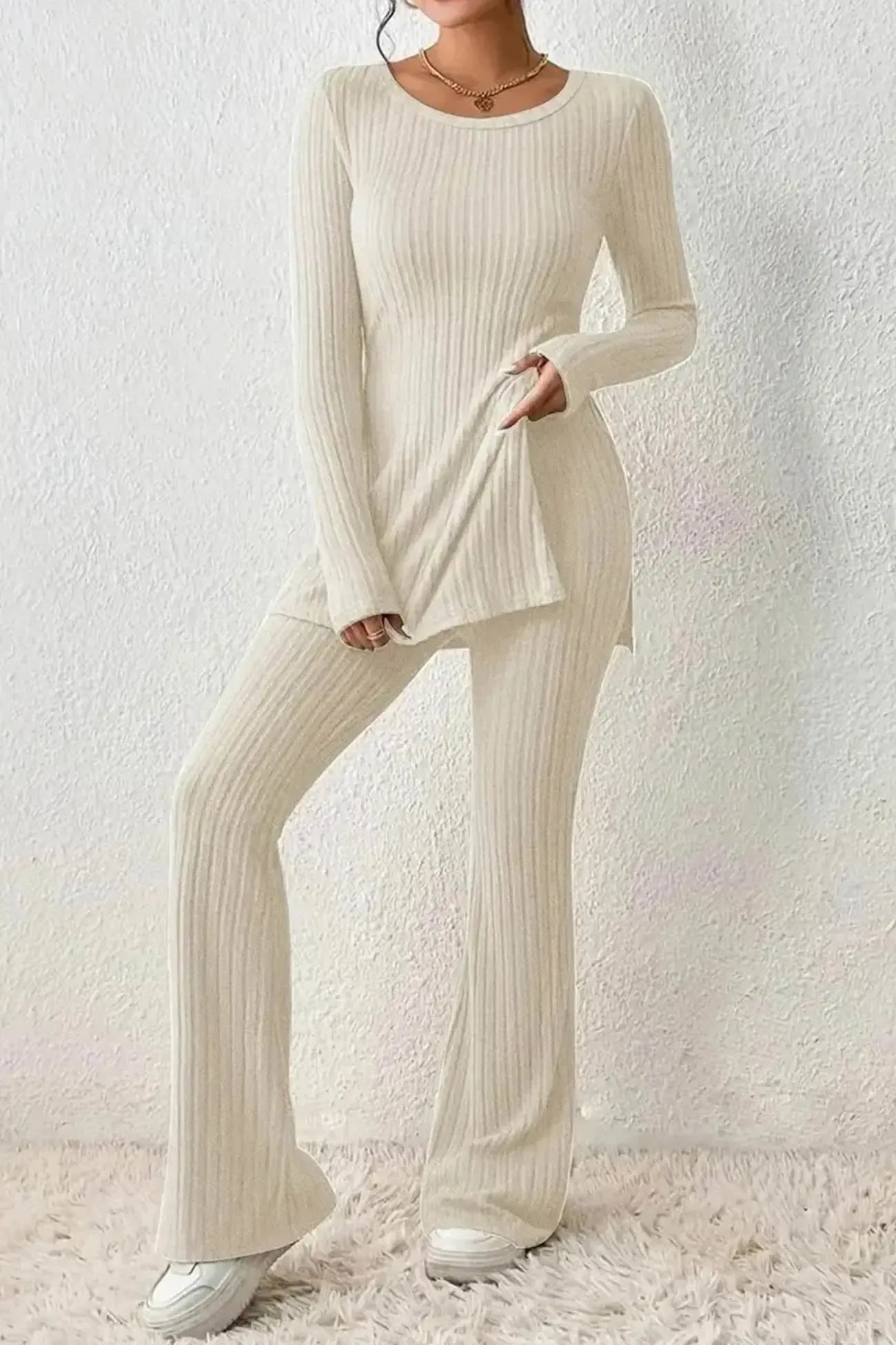 Yara - Comfortabele Corduroy 2-delige set