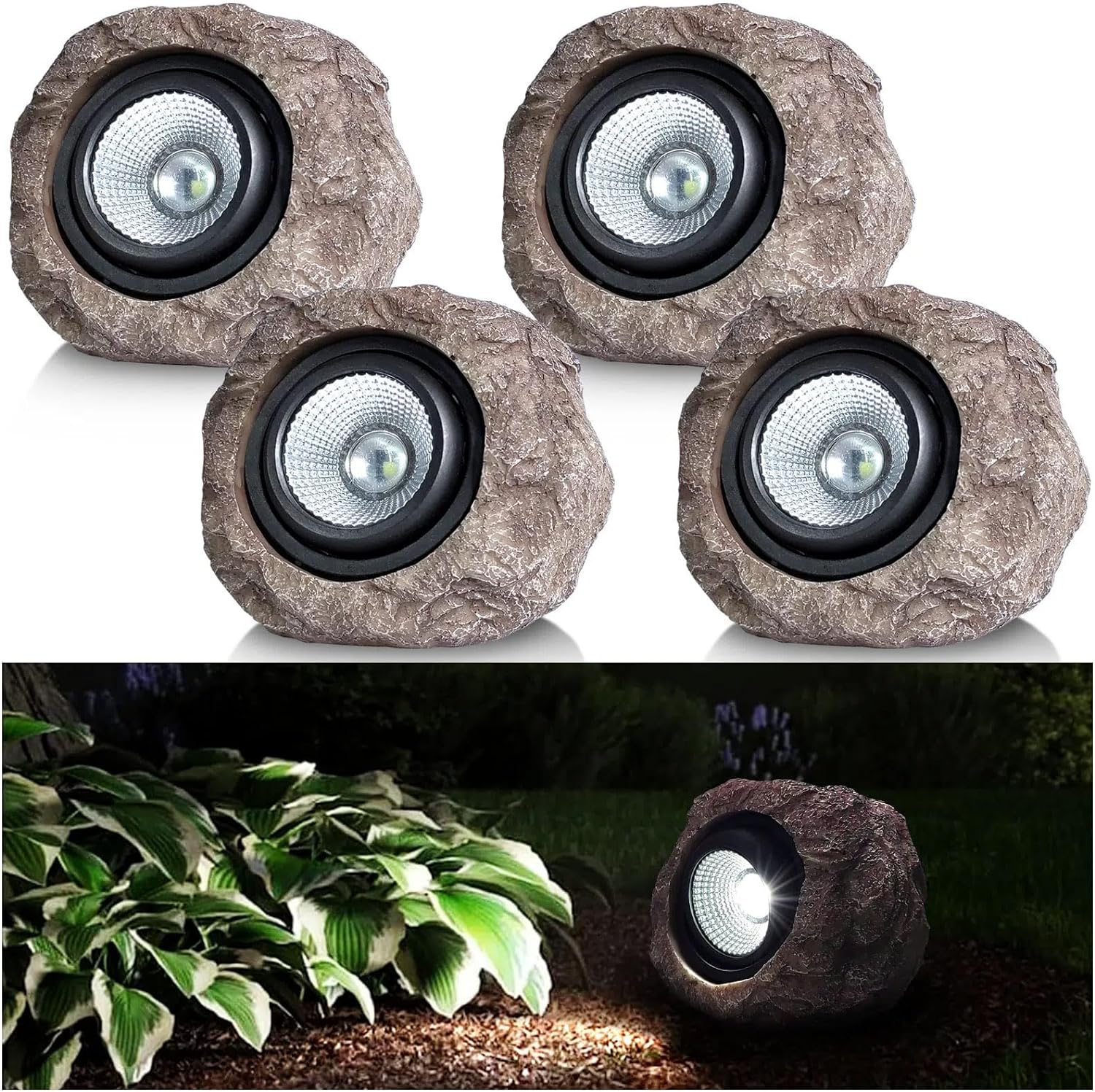 RockBright | Milieuvriendelijke solar tuinverlichting met automatische aan/uit functie 6