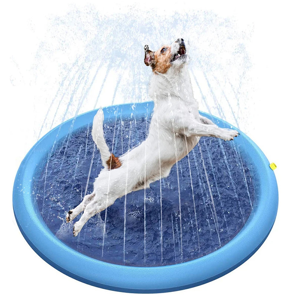 Ronde Waterspeelmat Met Opstaande Rand | Navando
