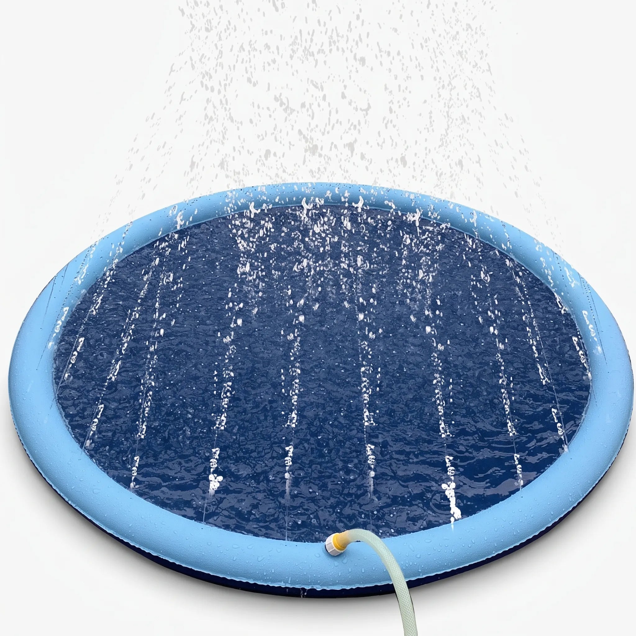 Ronde Waterspeelmat Met Opstaande Rand | Navando