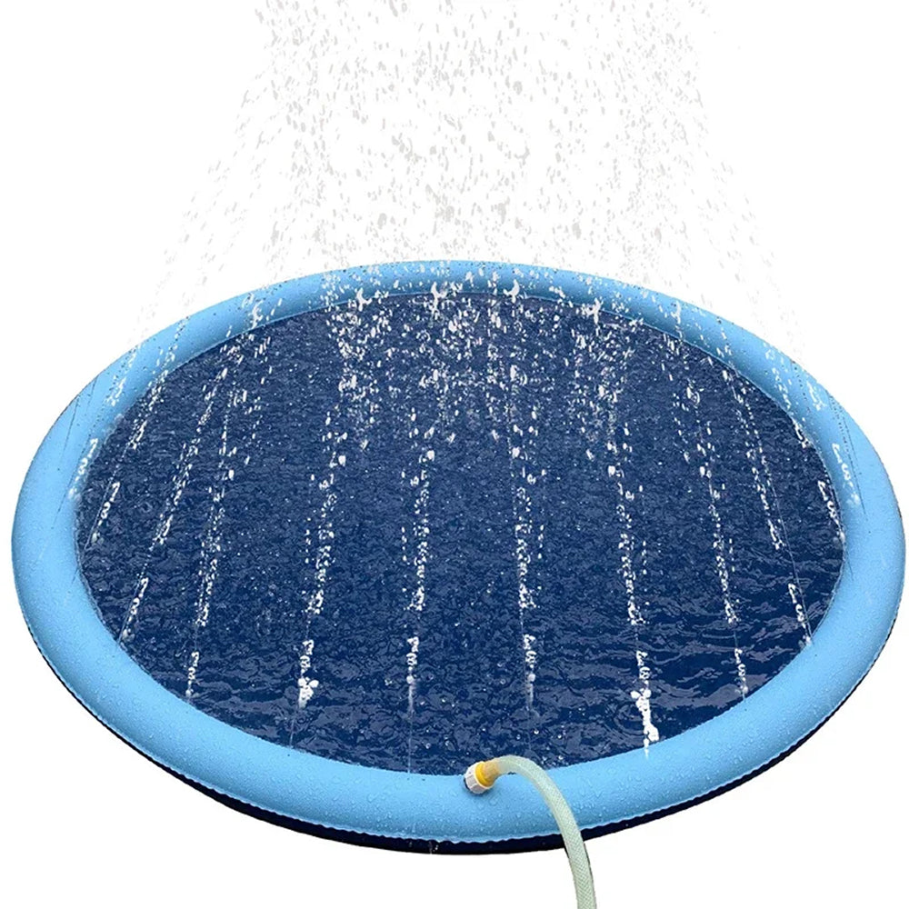 Ronde Waterspeelmat Met Opstaande Rand | Navando
