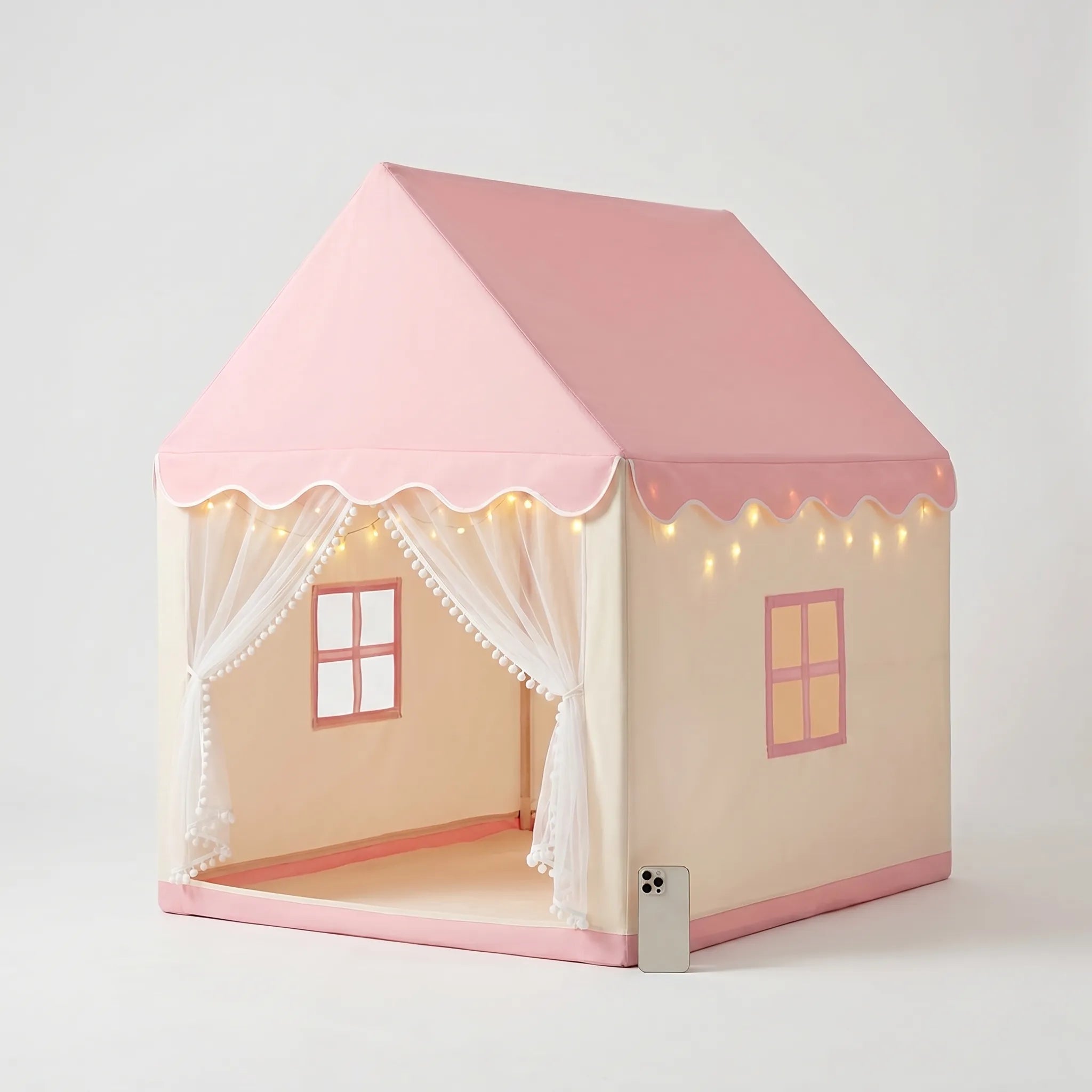 Roze Speeltent In Huisvorm | Navando