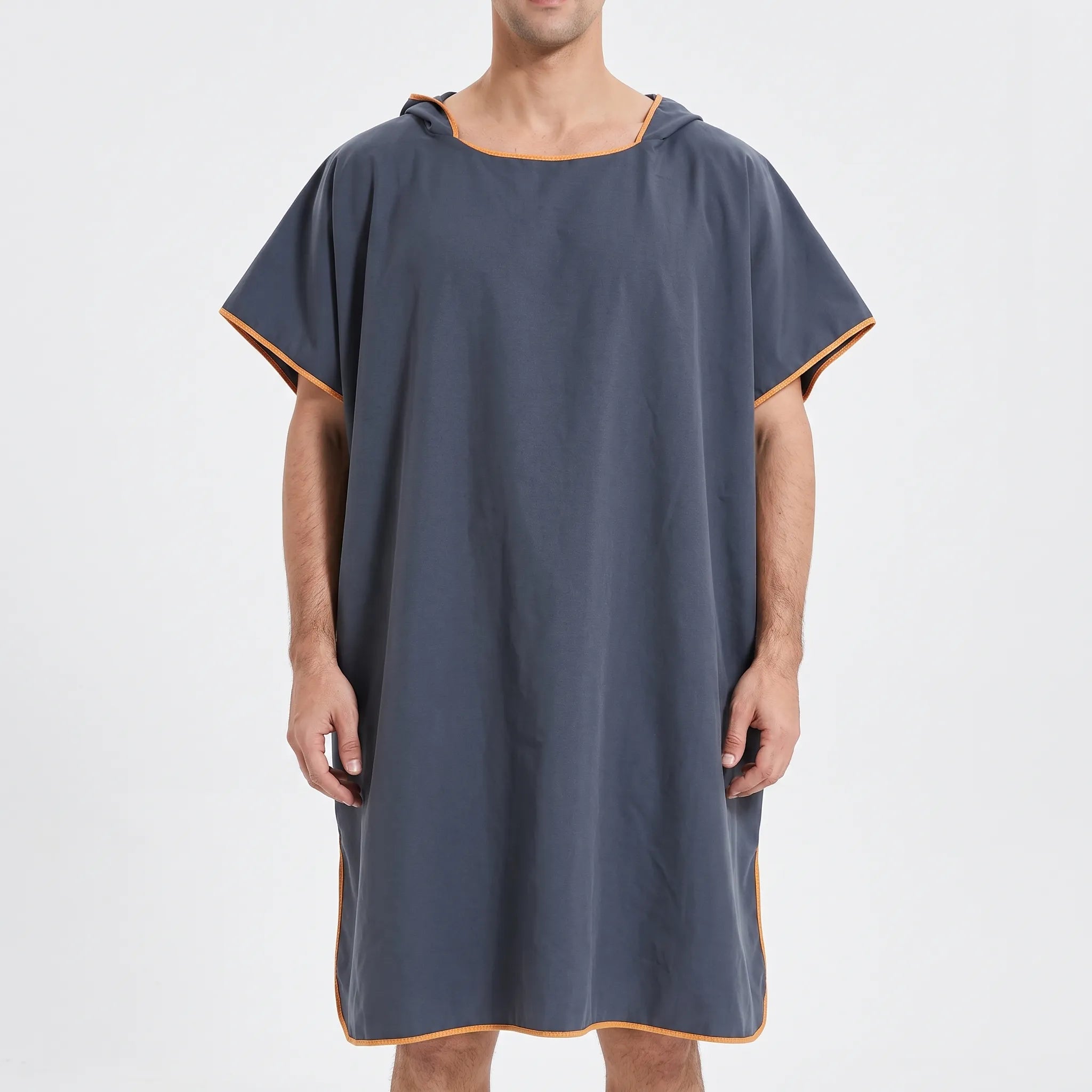 Ruime Sneldrogende Surfponcho Met Capuchon | Navando
