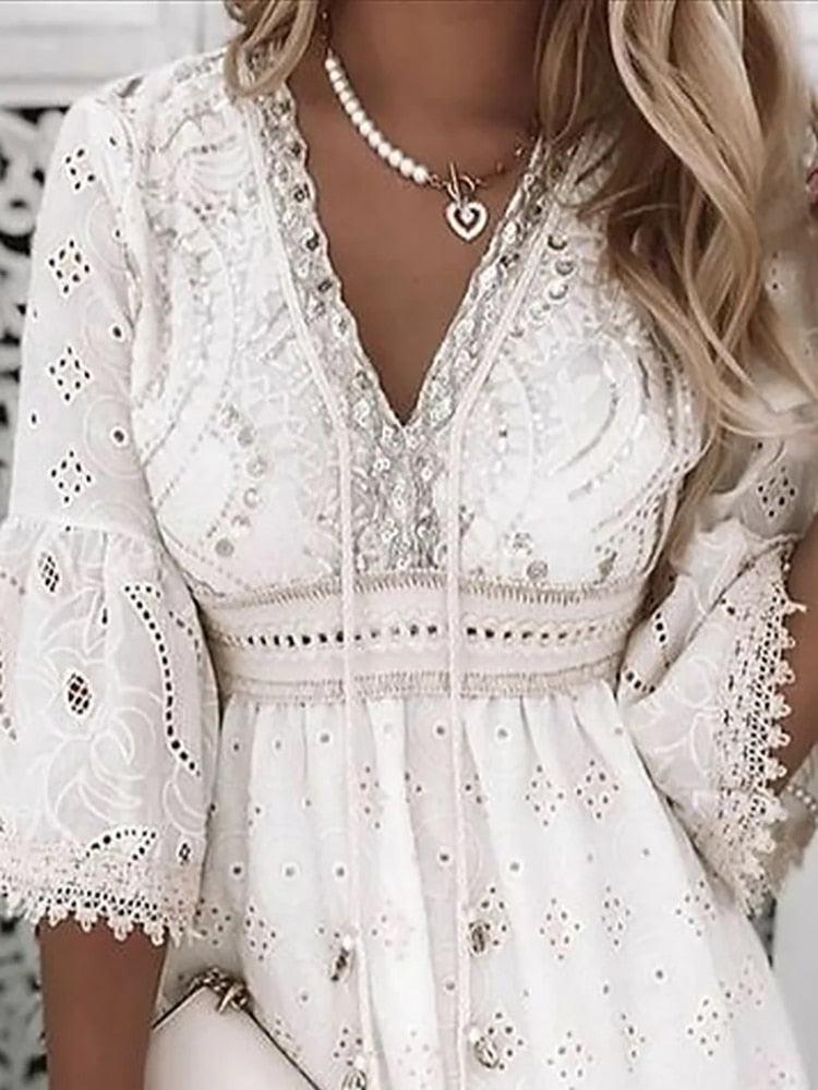Emilia - Boho Ibiza Kleid