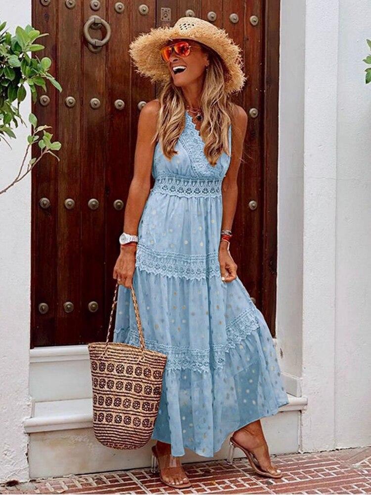 Jurk_Dames_Boho_Comfortabel_Luchtig_Zomer_Victoria_Mae_Nederland_Belgie