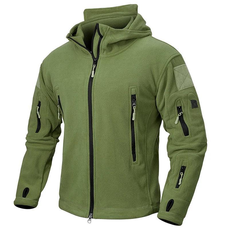 Roland - Bequeme Fleecejacke mit Kapuze