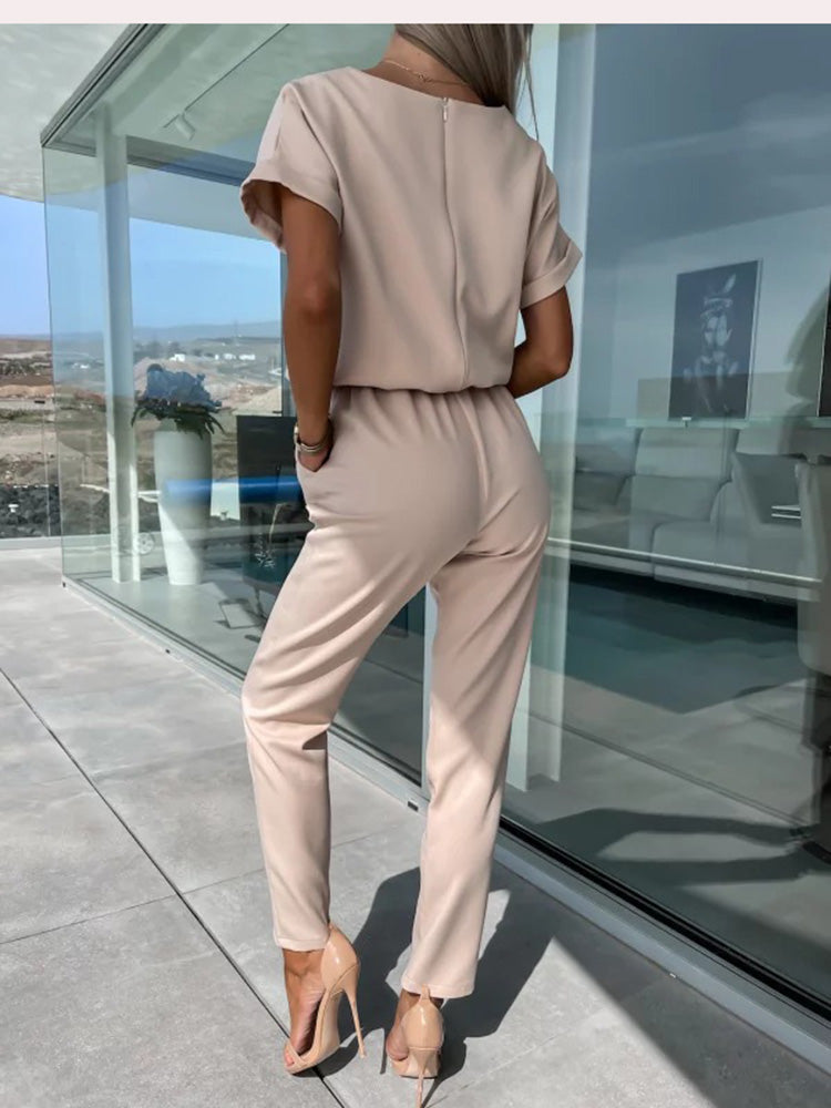 Sophie Jumpsuit - Wijde-Pijpen Zomer Jumpsuit