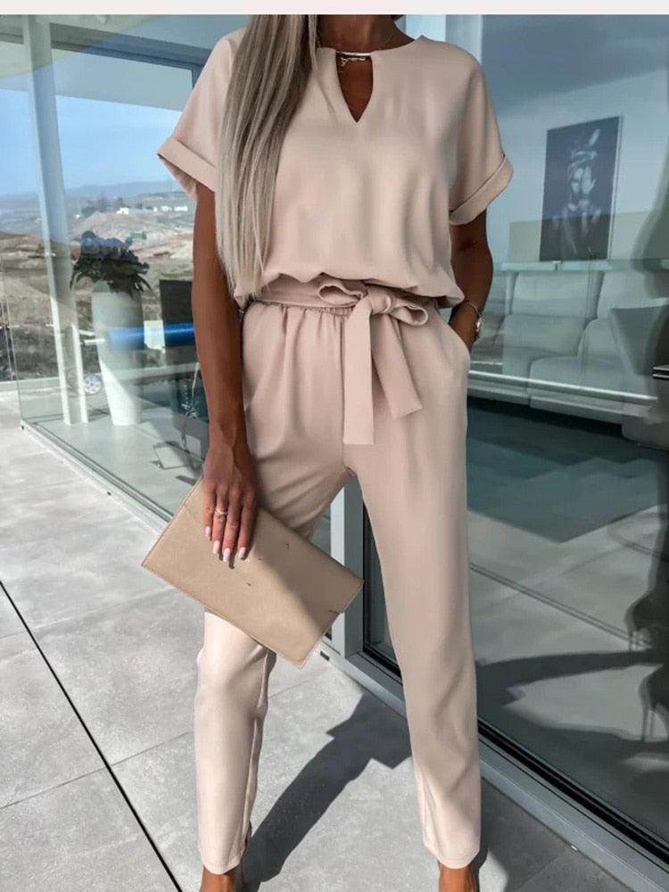 Sophie Jumpsuit - Wijde-Pijpen Zomer Jumpsuit