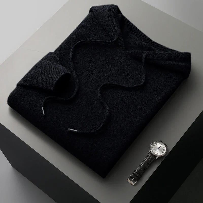Lorenzo - Sweat à Capuche Casual Élégant pour Homme