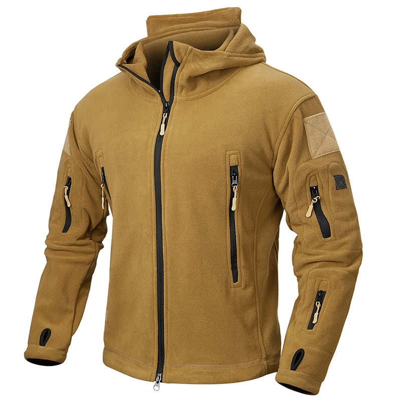 Roland - Comfortabele Fleece Jack met Capuchon