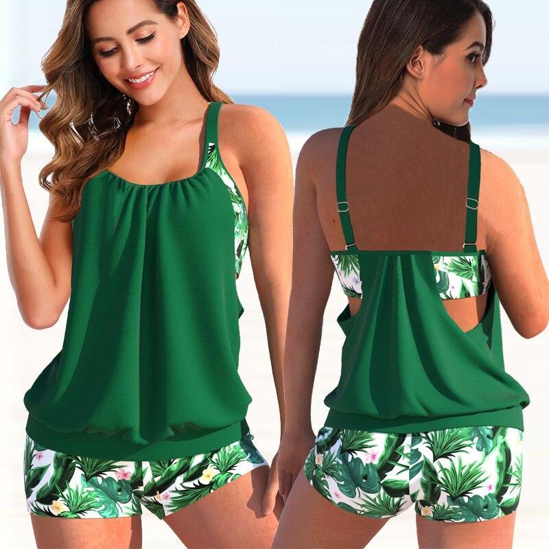 Lucy - Tankini Zwemkleding Set met Verstelbare Bandjes