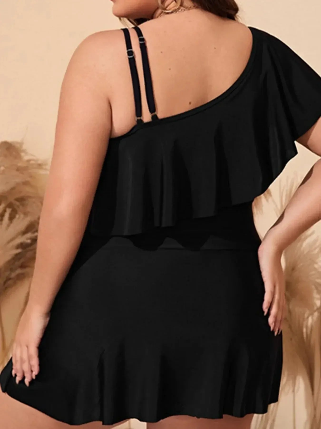 Robine - Comfortabel Badpak voor Grote Maten en Plus Size met Ruffles
