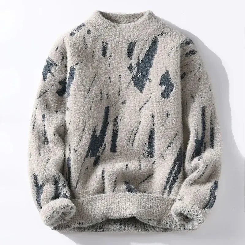 Sandro - Warme Sweater met Uniek patroon