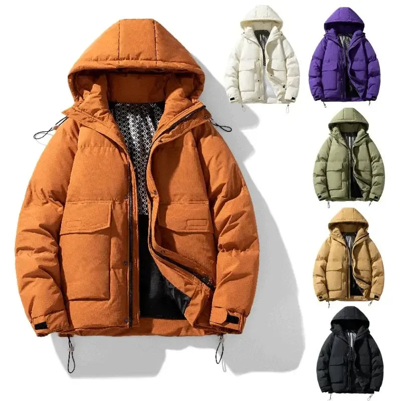Stefan - Wasserdichte Winterjacke mit Kapuze für Herren