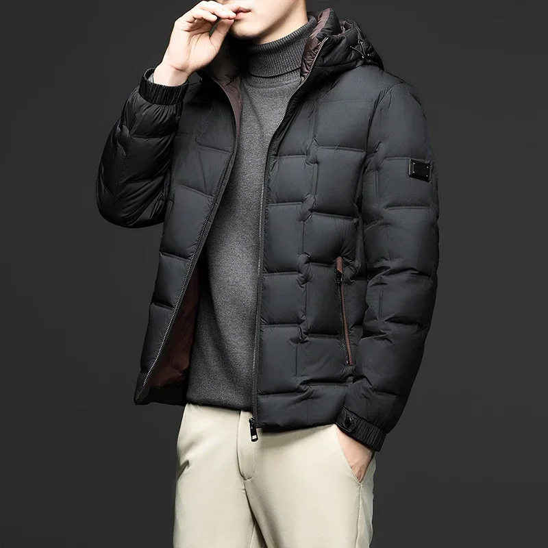 Hugo - Stijlvolle Winter Monogram Donsjas voor Mannen