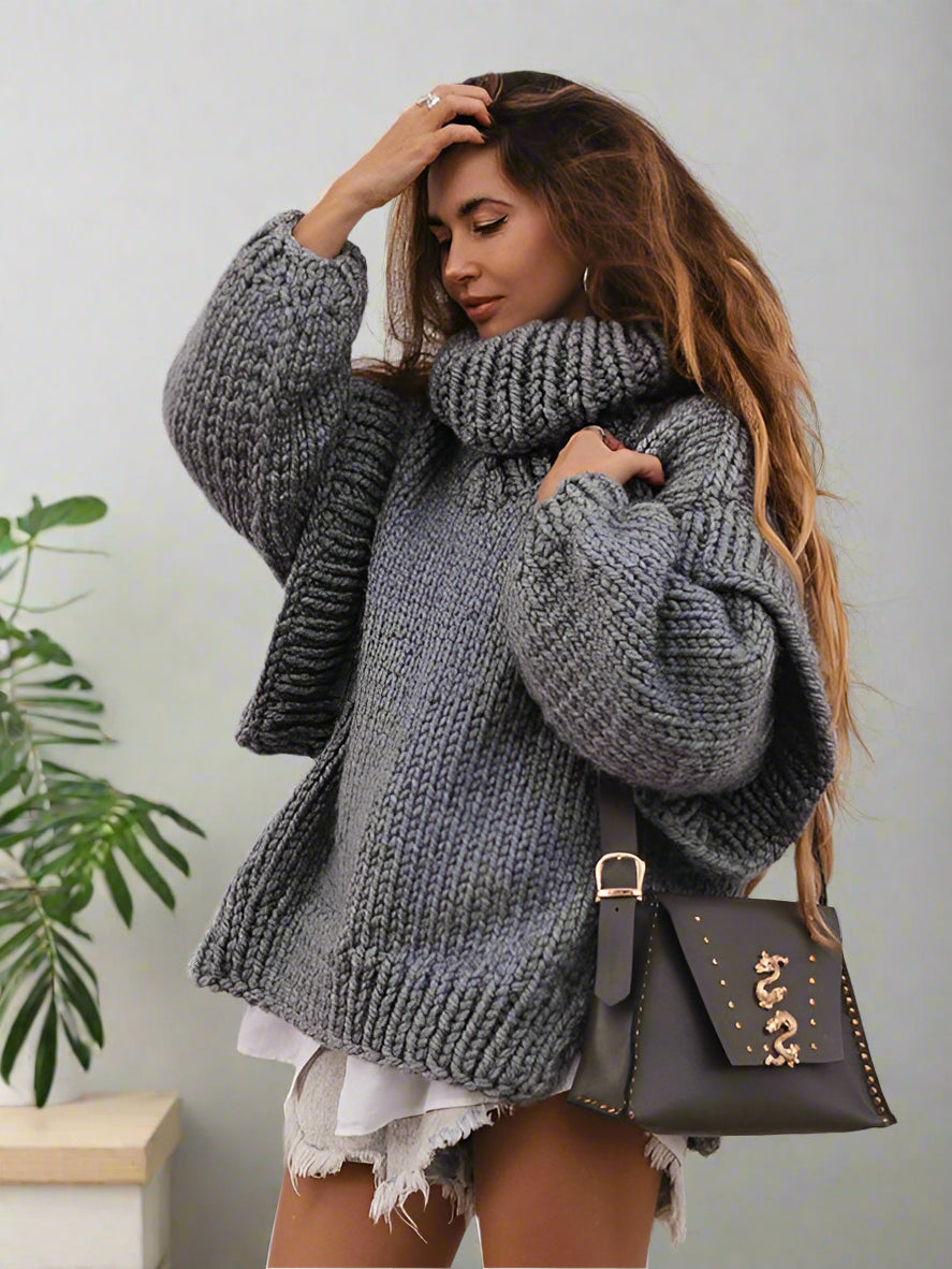 Liva – Comfortabele en Stijlvolle Trui met Losse Pasvorm voor Dames