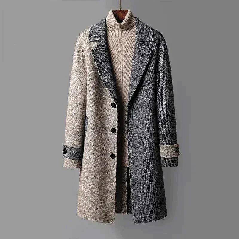 Ryan - Stijlvolle Warme Trenchcoat Jas