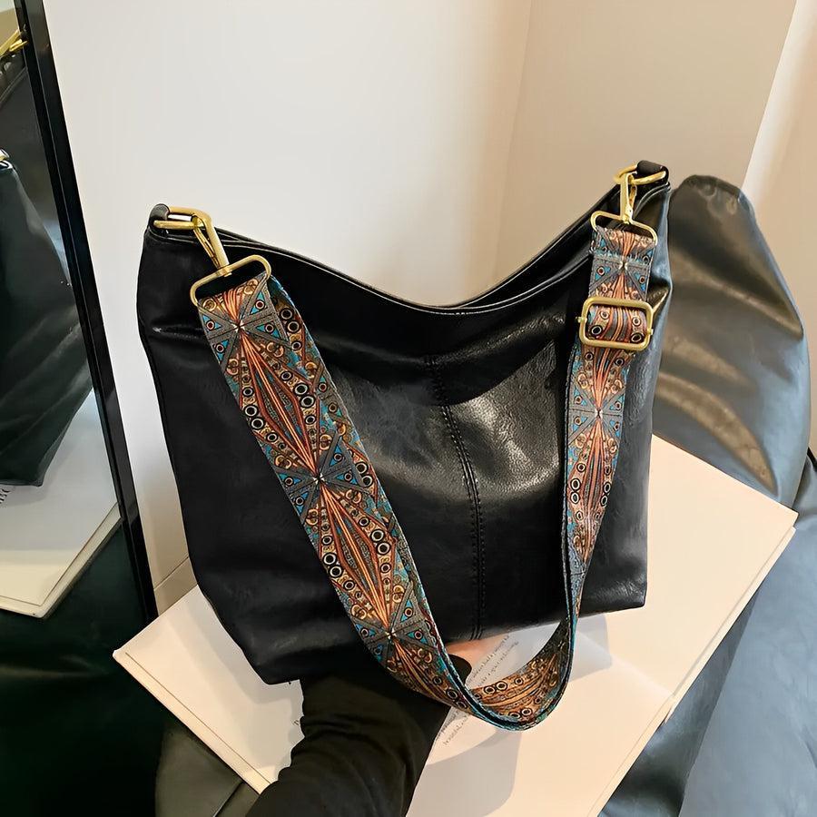 Sienna - Vegane Leder-Schultertasche