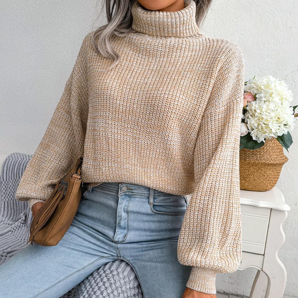 Felicity - Casual gebreide coltrui