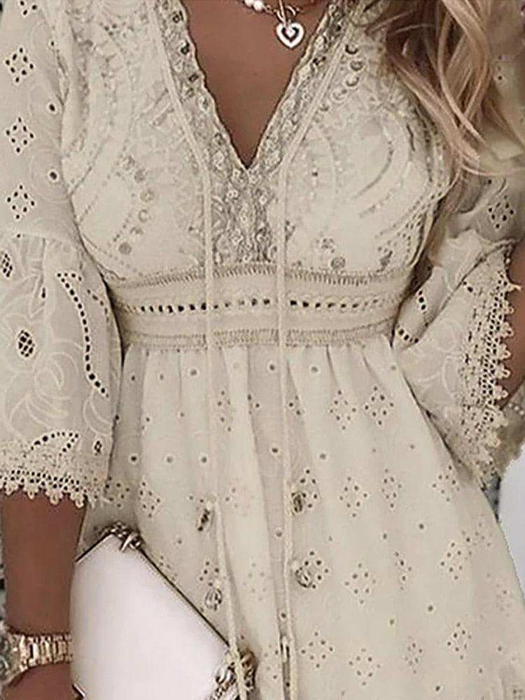 Emilia - Boho Ibiza Kleid