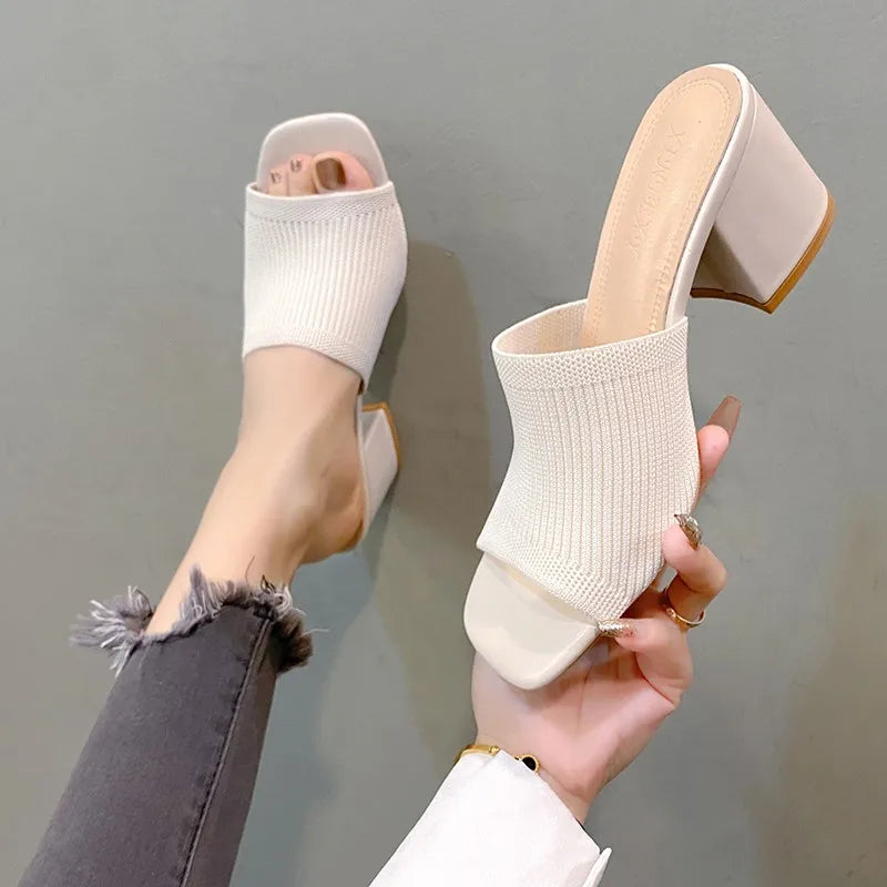 Sandalen Met Blokhak | Navando