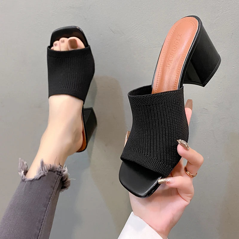 Sandalen Met Blokhak | Navando