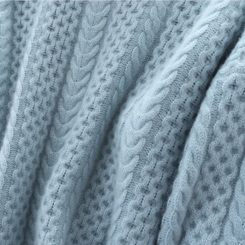 Ophelia - Gebreide Trui met Lange Mouwen en Col