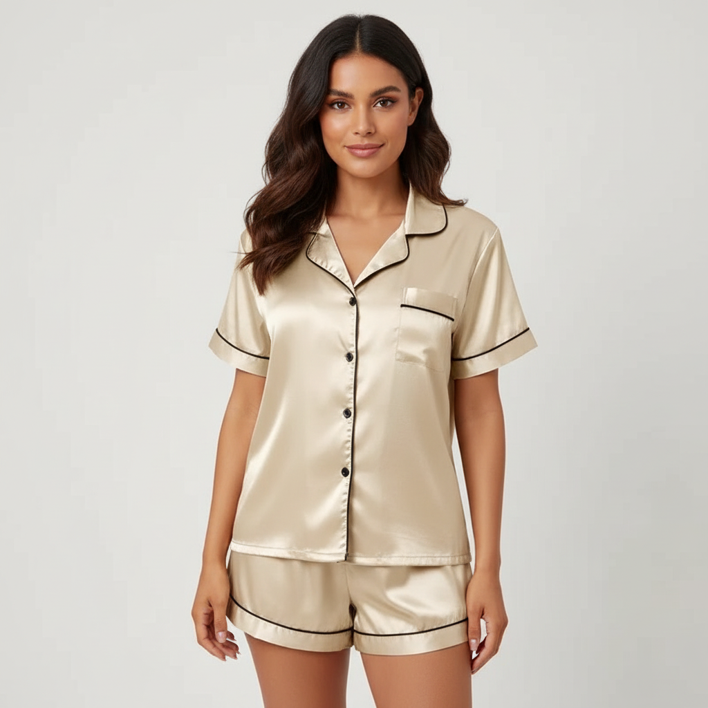 Satijnen Pyjamaset | Navando