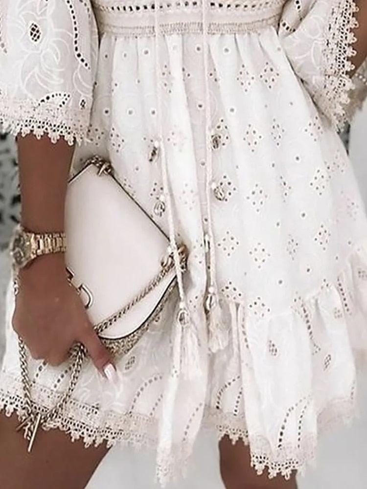 Emilia - Boho Ibiza Kleid