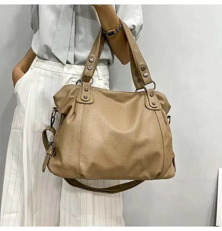 Mila - Stilvolle große Hand- und Schultertasche