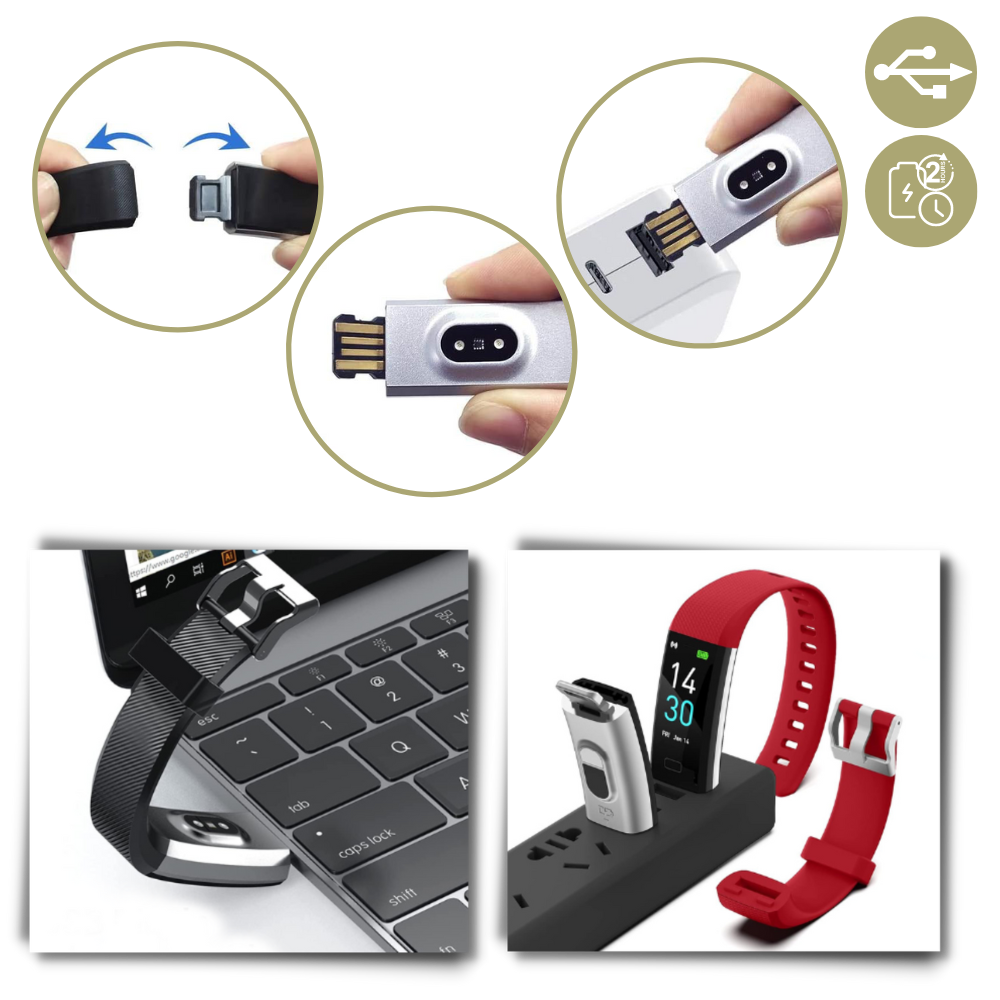 Senior Smartwatch | Gezondheidsmonitor met LED-display 5