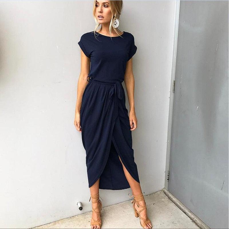 Penelope - Robe Maxi avec Fente