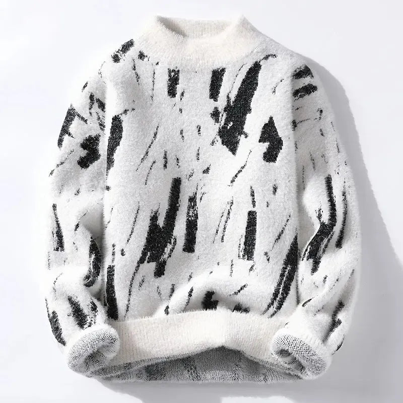 Sandro - Warmer Pullover mit einzigartigem Muster