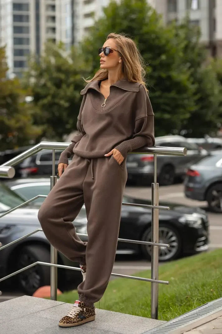 Shanti | Comfortabel set met halflange ritssluiting 1