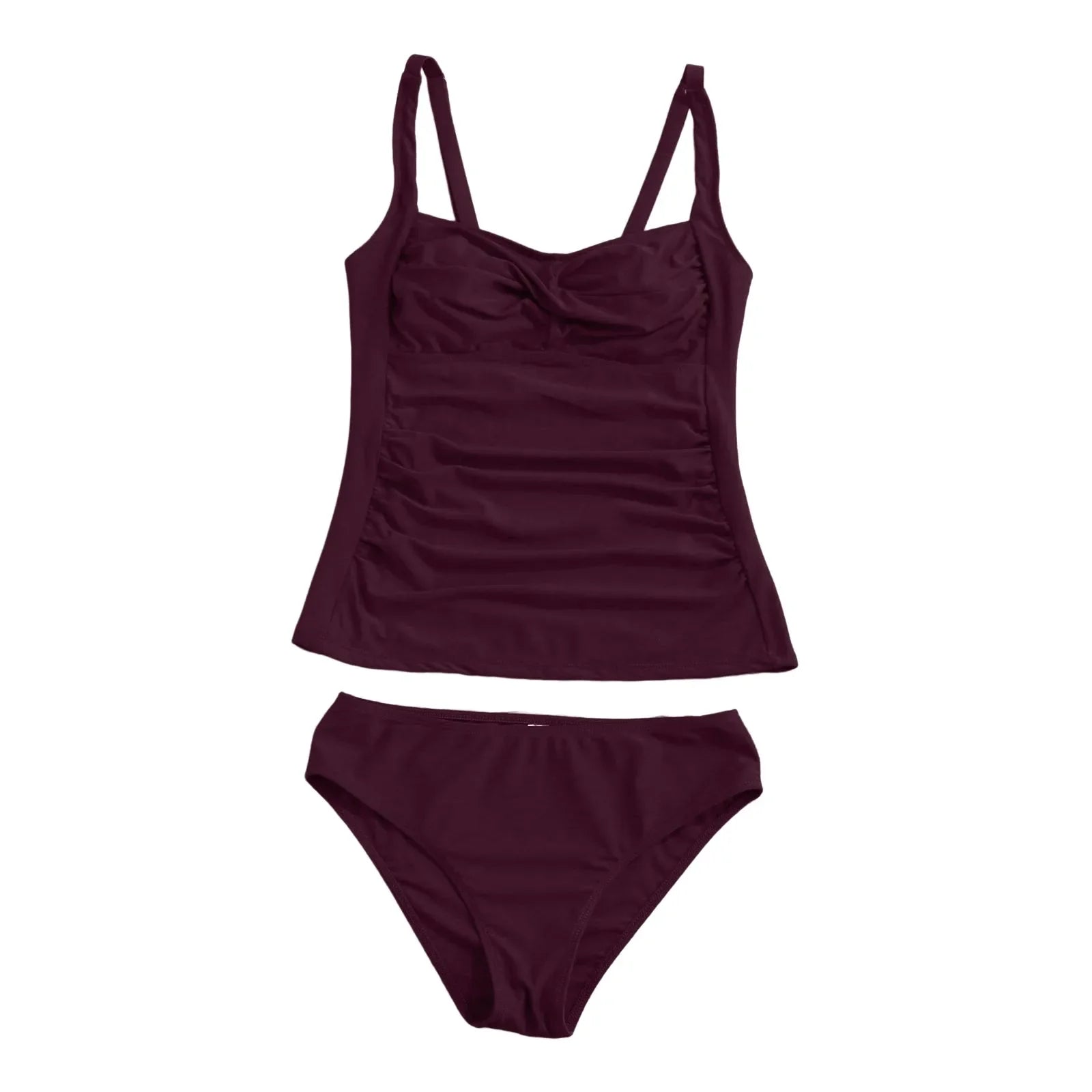 Shapewear | Tweedelig tankini met buikbedekking en UV-bescherming 4