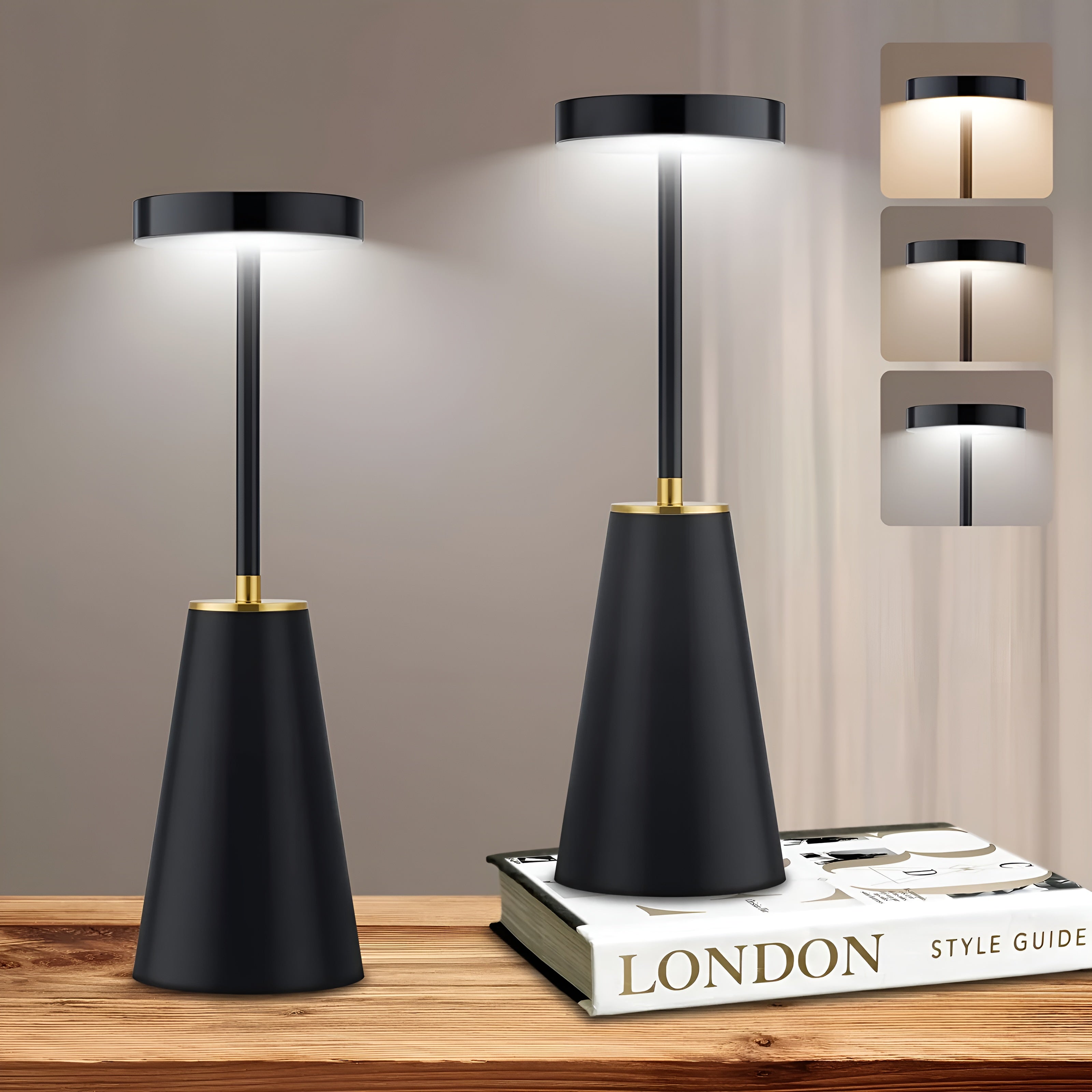 Sleek Lamp | Draadloze tafellamp met aanpasbare verlichting 2