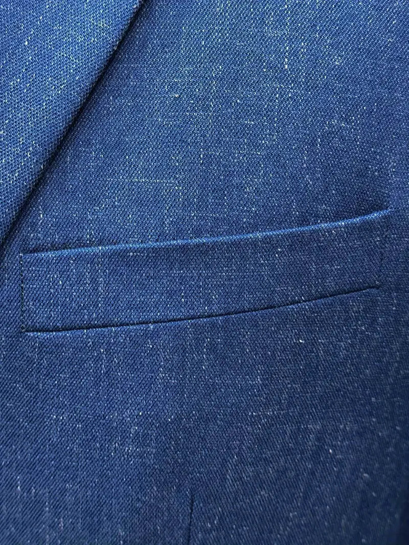 Slim-Fit Lichtgewicht Zomers Herenpak | Navando