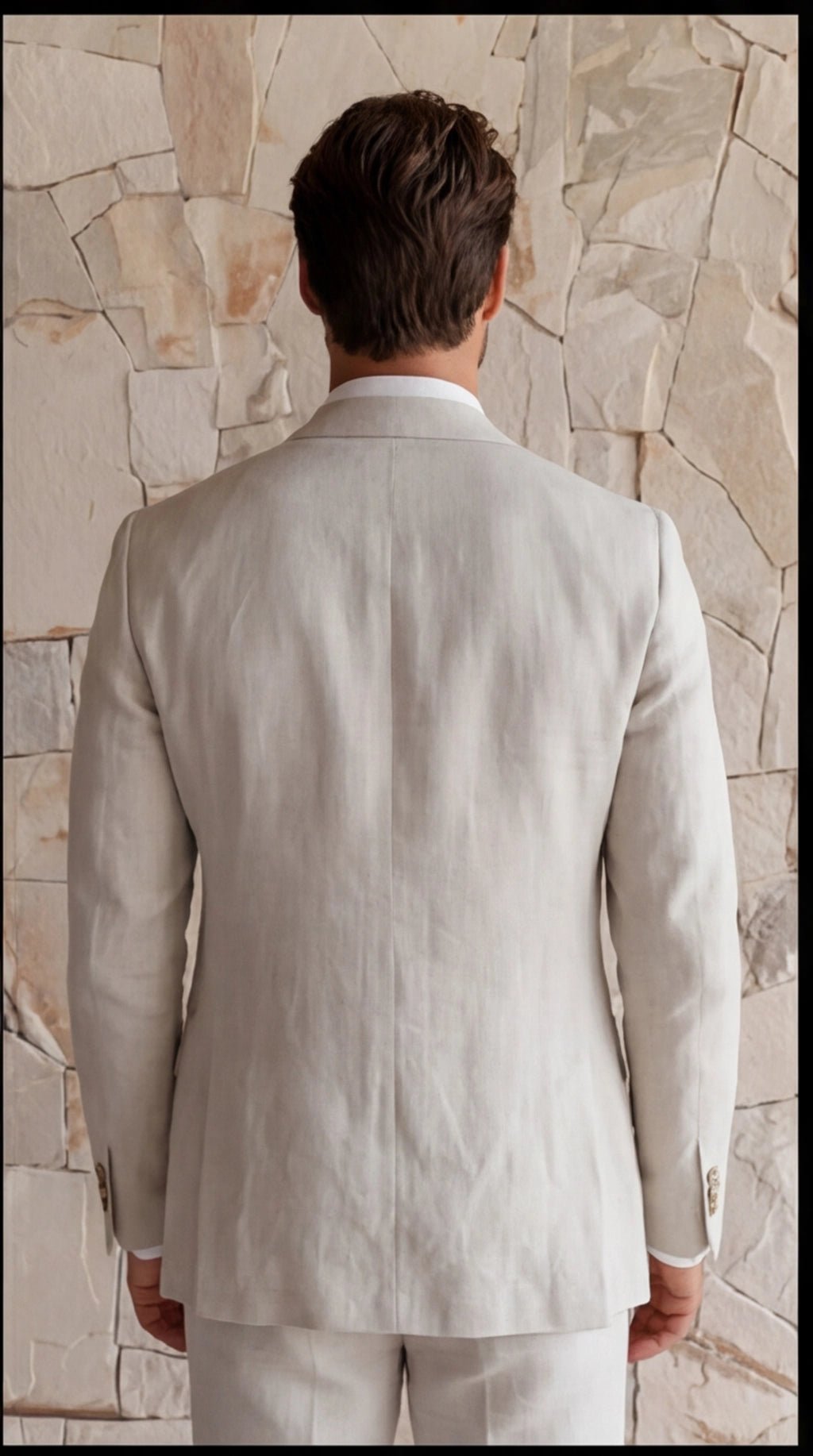 Slim-Fit Lichtgewicht Zomers Herenpak | Navando