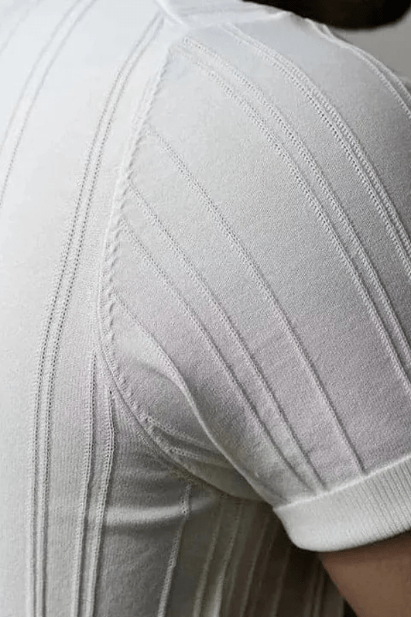 Slim-Fit Poloshirt Met Ritssluiting | Navando